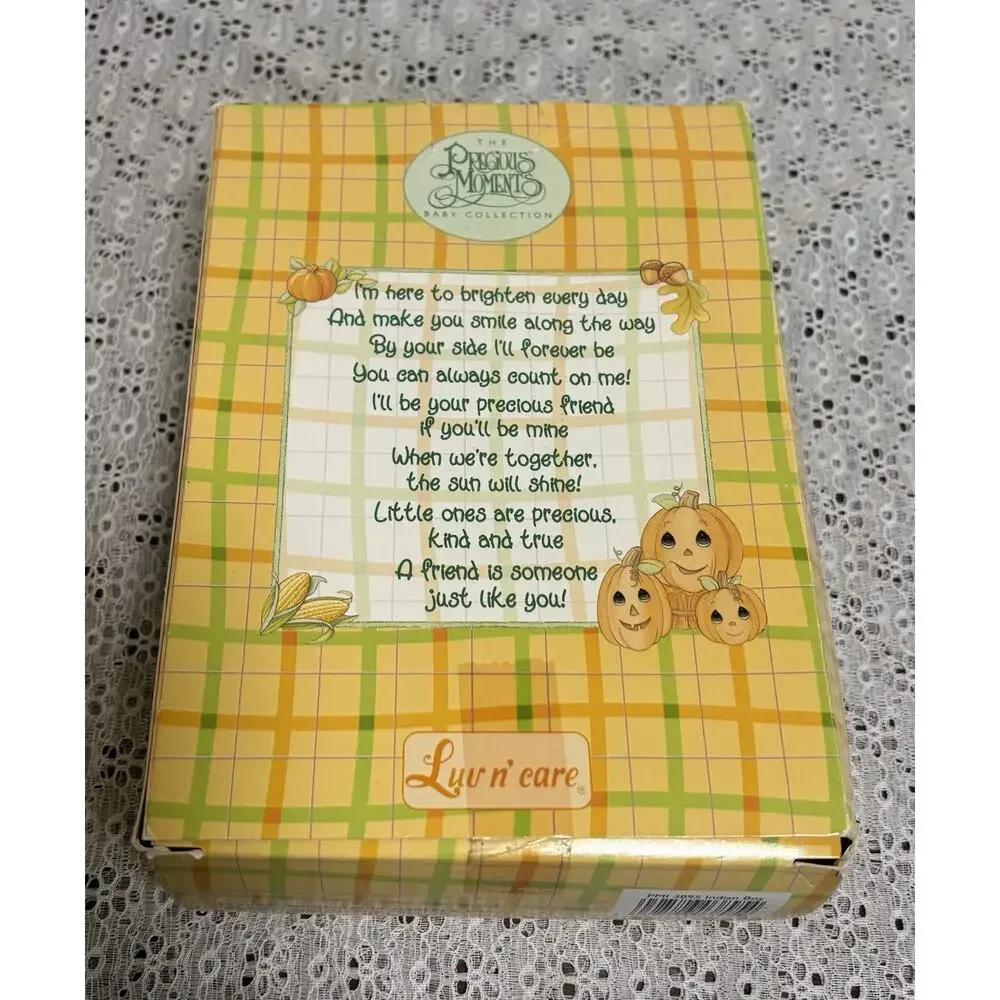 Precious Moments Luv n' Care Collection Numbered Plush Doll, NEW Fall Pumpkin - Picture 4 of 7